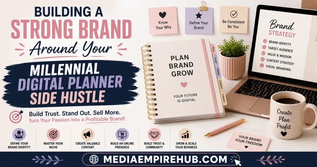 Building a Strong Brand Around Your Millennial Digital Planner Side Hustle