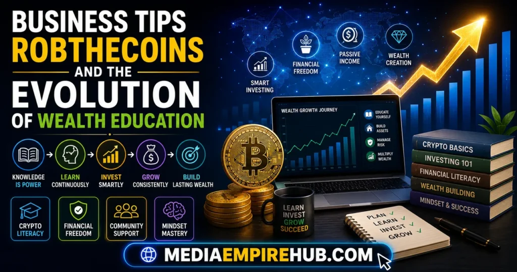 Business Tips RobTheCoins and the Evolution of Wealth Education