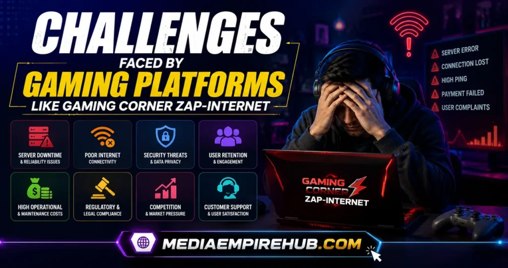Challenges Faced by Gaming Platforms Like Gaming Corner Zap-Internet