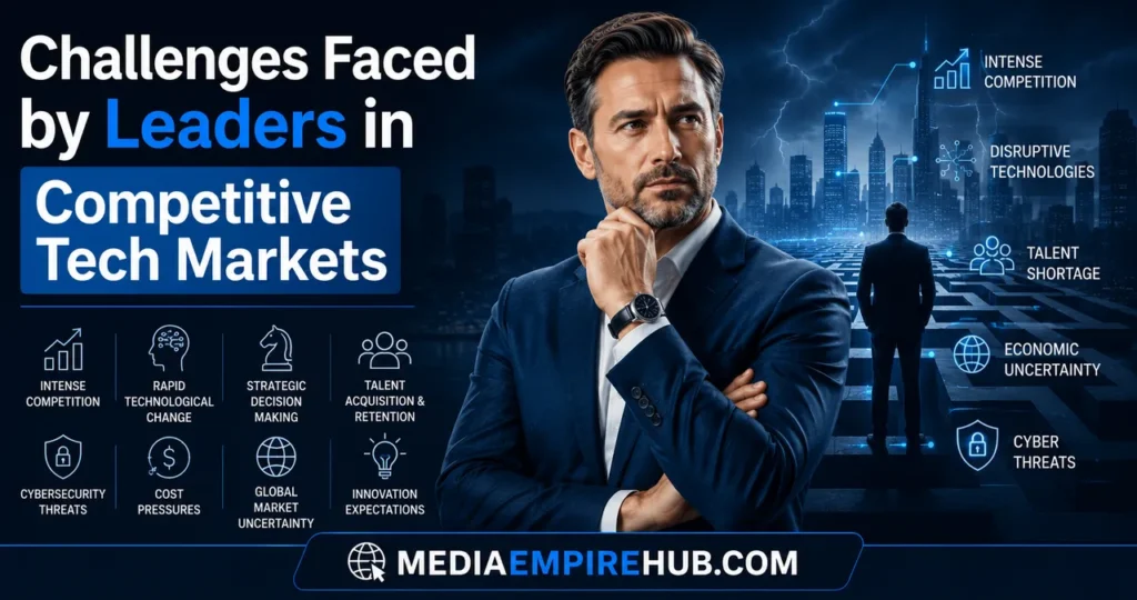 Challenges Faced by Leaders in Competitive Tech Markets