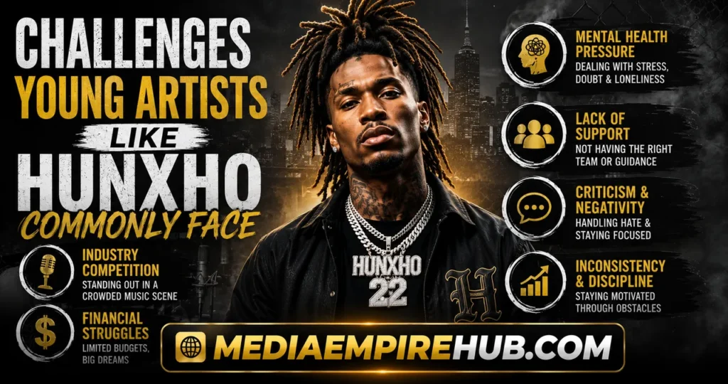 Challenges Young Artists Like Hunxho Commonly Face