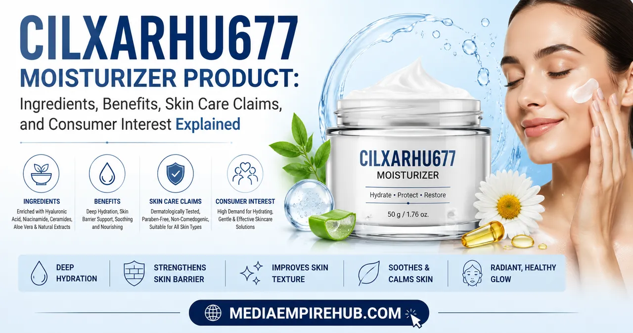 Cilxarhu677 Moisturizer Product