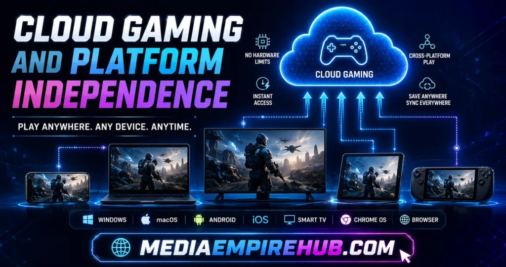 Cloud Gaming and Platform Independence