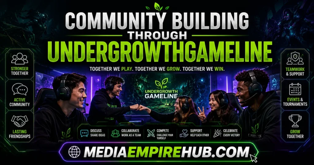 Community Building Through UndergrowthGameLine