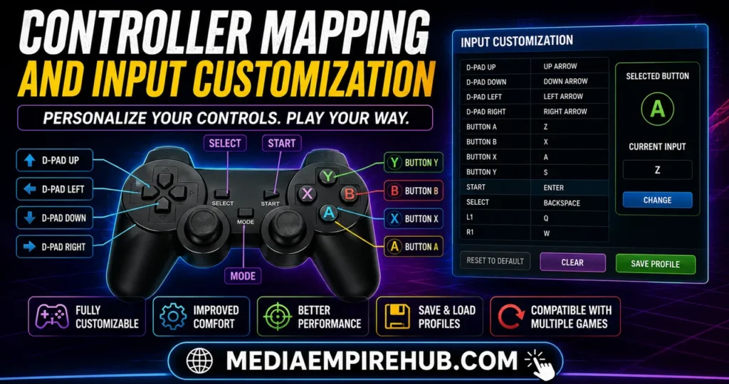 Controller Mapping and Input Customization