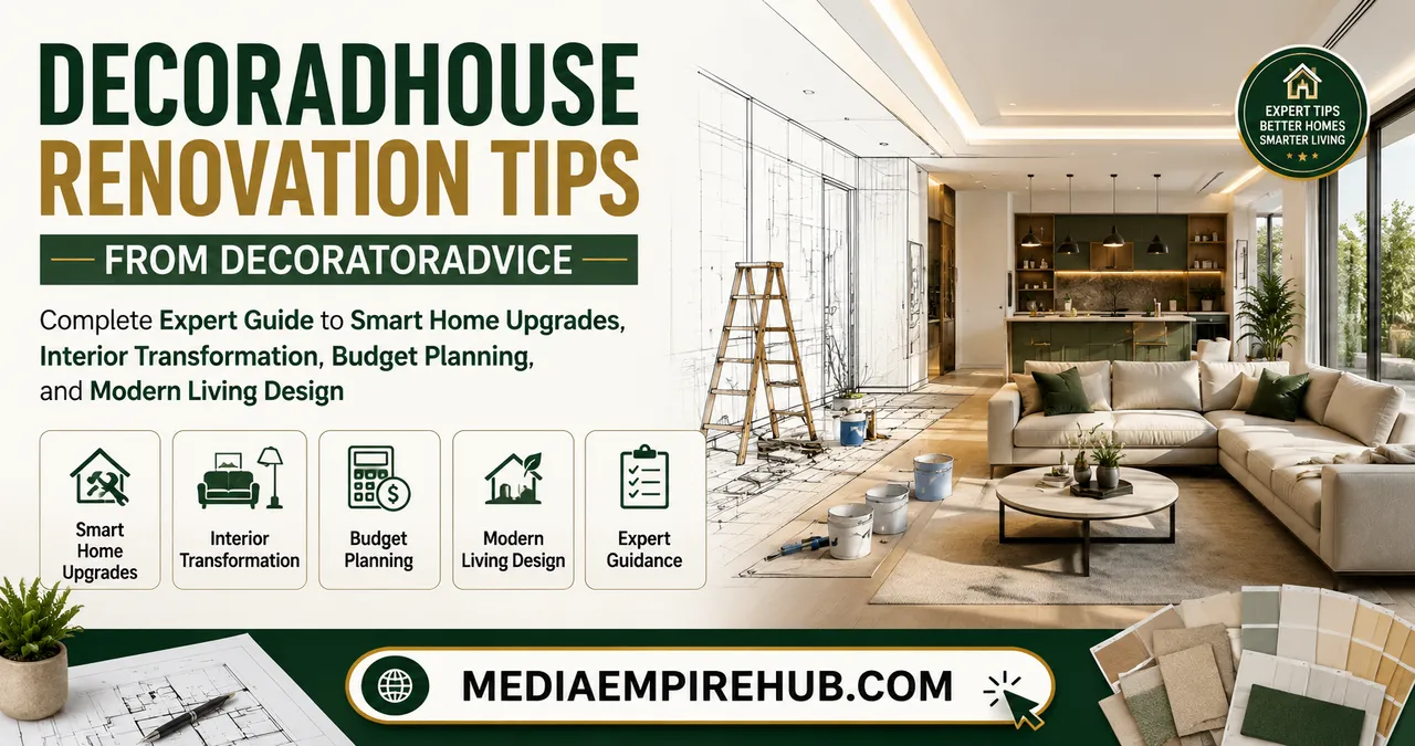 DecoradHouse Renovation Tips From DecoratorAdvice