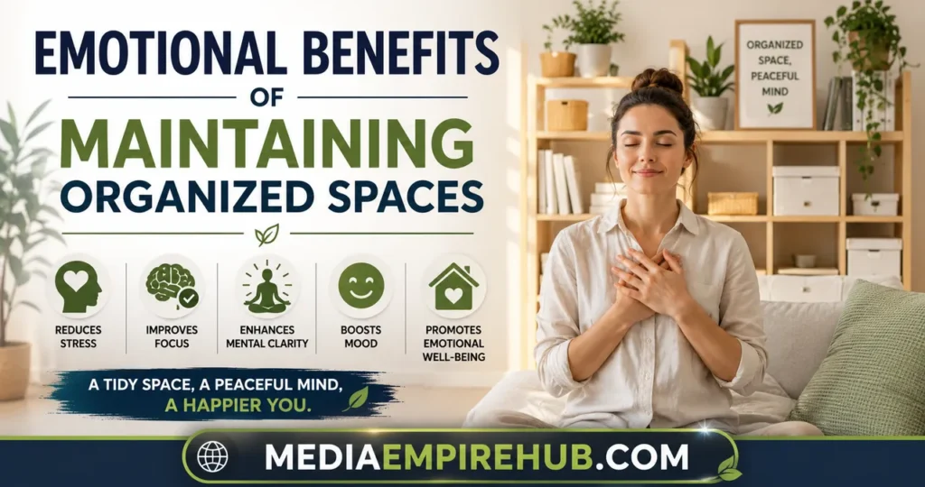 Emotional Benefits of Maintaining Organized Spaces