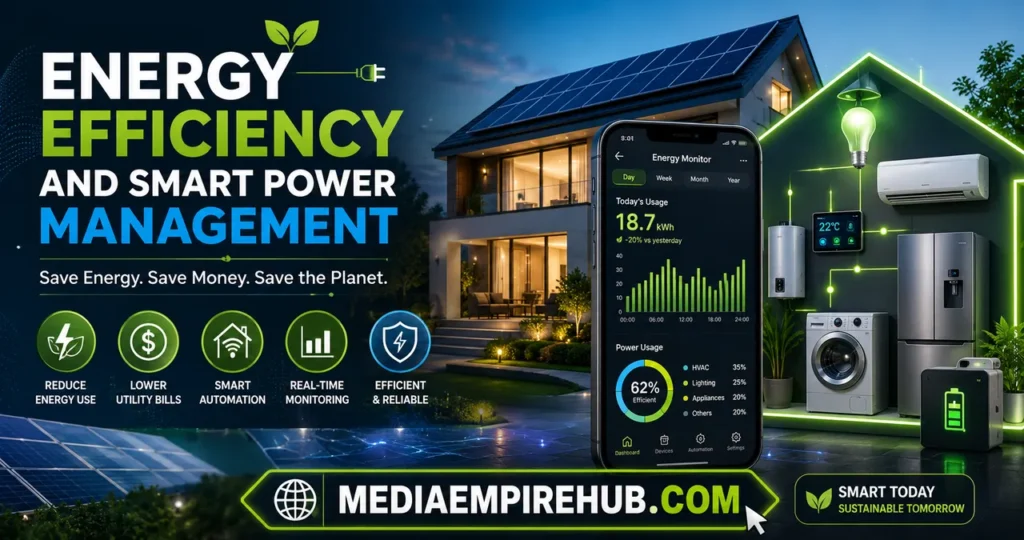 Energy Efficiency and Smart Power Management