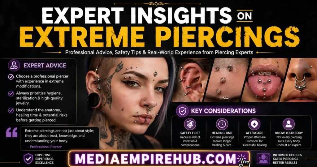 Expert Insights on Extreme Piercings