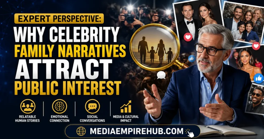 Expert Perspective Why Celebrity Family Narratives Attract Public Interest