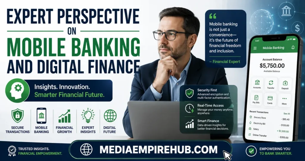 Expert Perspective on Mobile Banking and Digital Finance