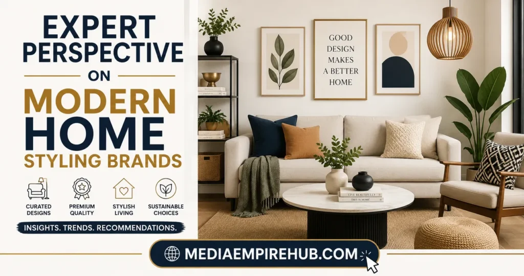 Expert Perspective on Modern Home Styling Brands