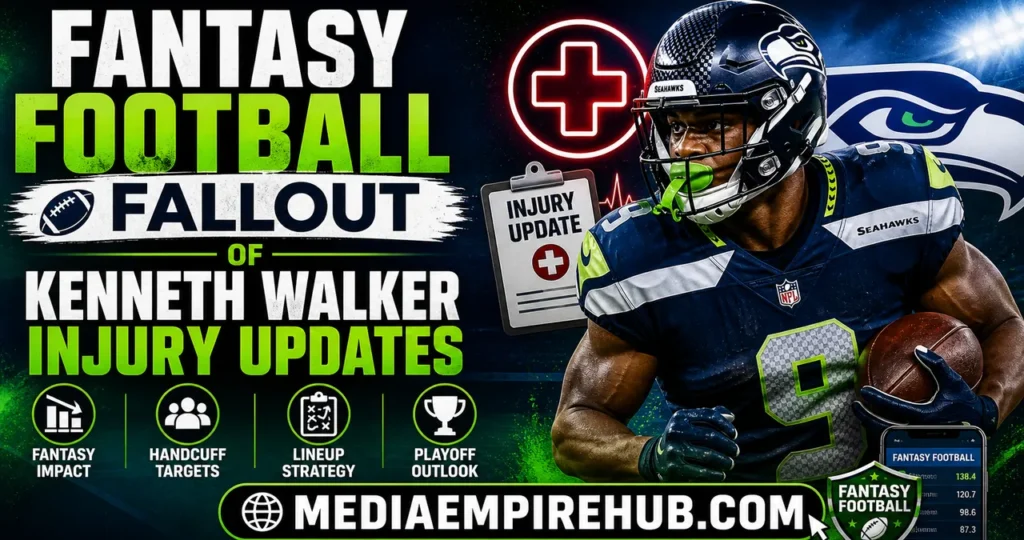 Fantasy Football Fallout of Kenneth Walker Injury Updates