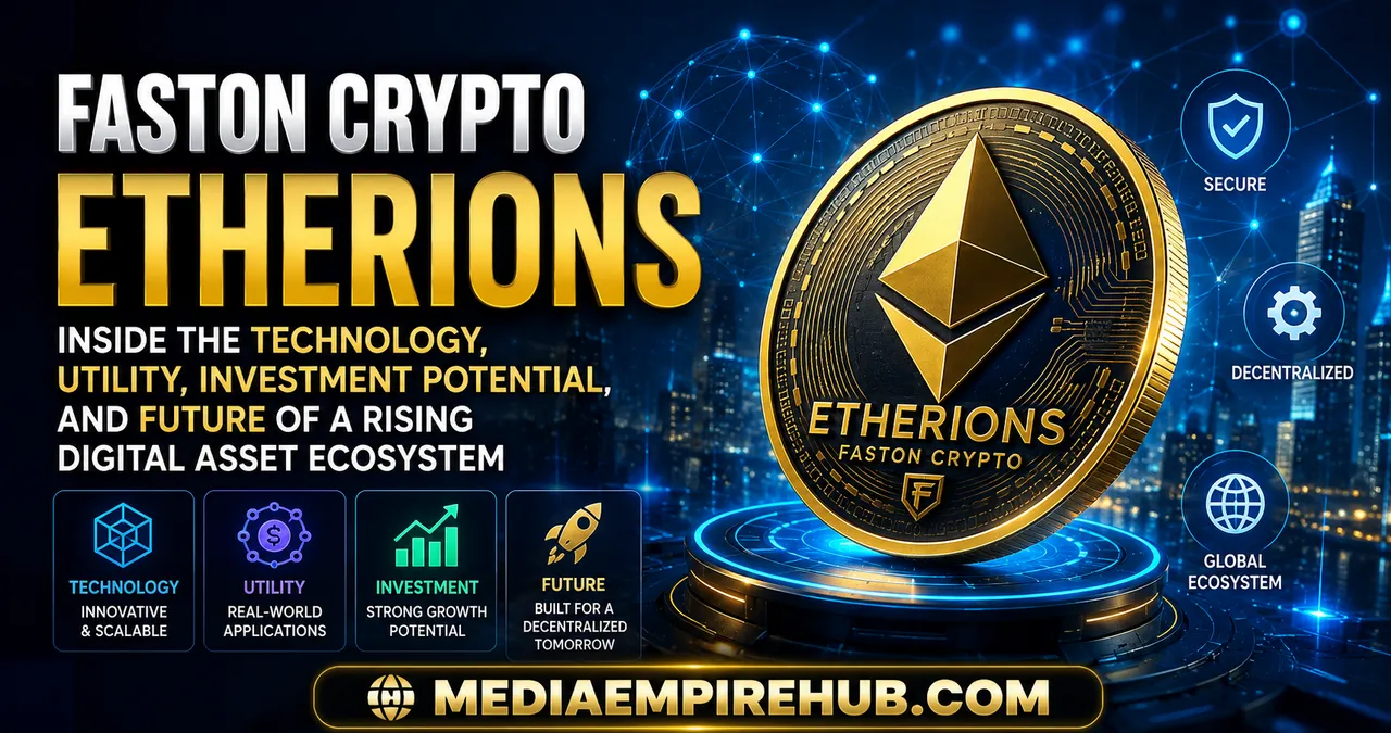 Faston Crypto Etherions: Inside the Technology, Utility, Investment Potential, and Future of a Rising Digital Asset Ecosystem