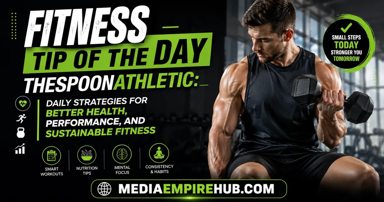 Fitness Tip Of The Day TheSpoonAthletic
