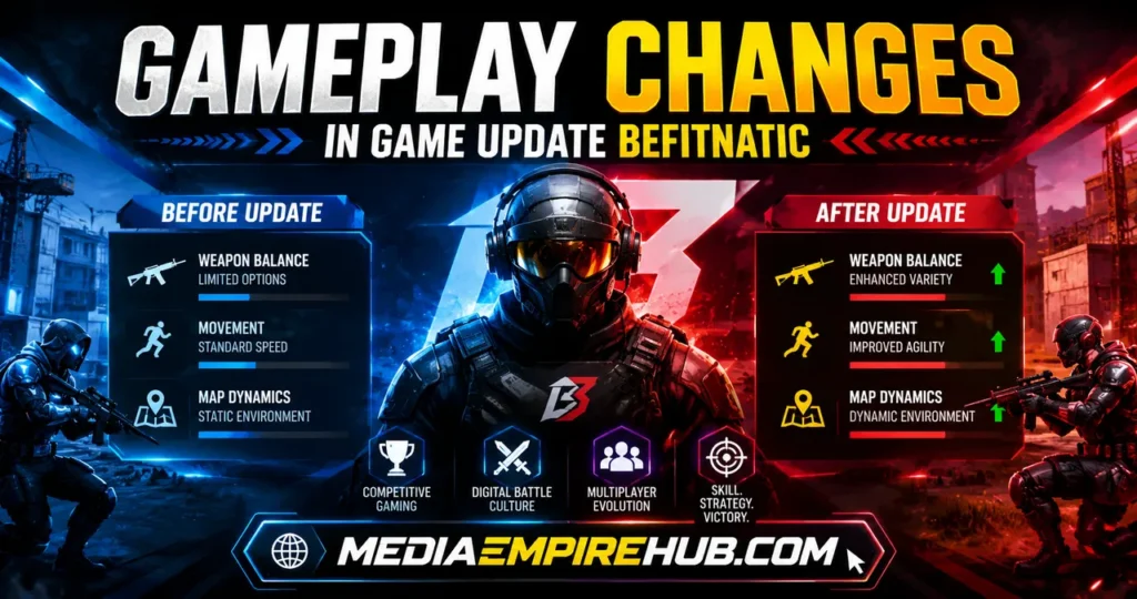 Gameplay Changes in Game Update Befitnatic