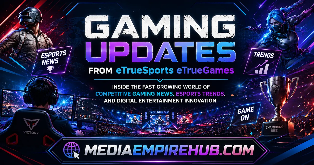 Gaming Updates From eTrueSports eTrueGames