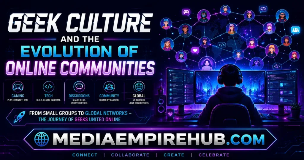 Geek Culture and the Evolution of Online Communities