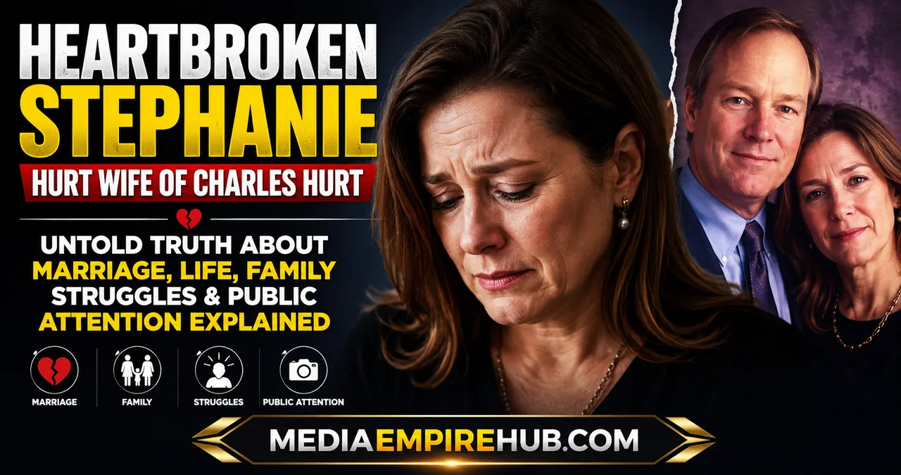 Heartbroken Stephanie Hurt Wife of Charles Hurt