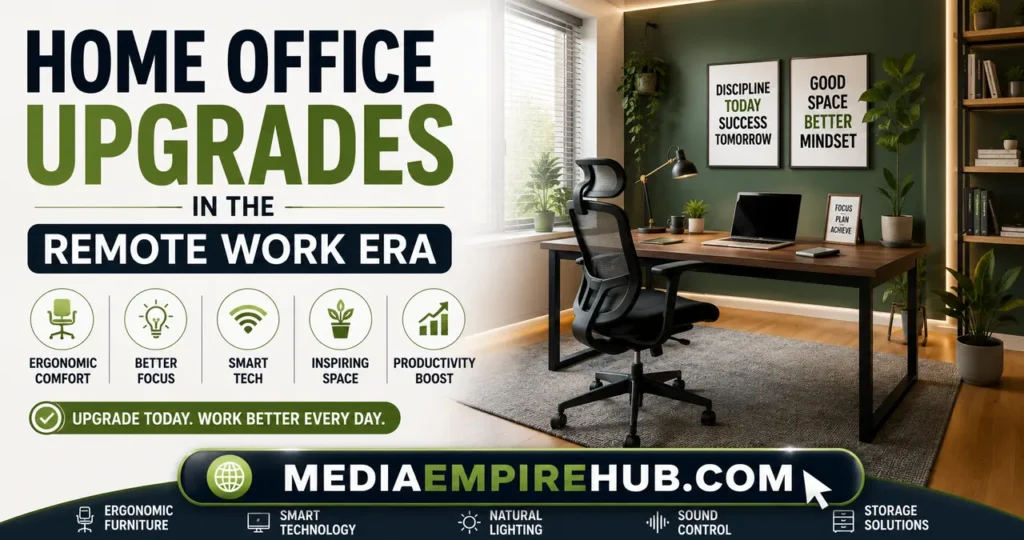 Home Office Upgrades in the Remote Work Era