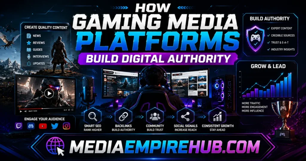 How Gaming Media Platforms Build Digital Authority