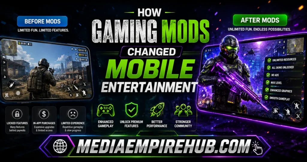 How Gaming Mods Changed Mobile Entertainment