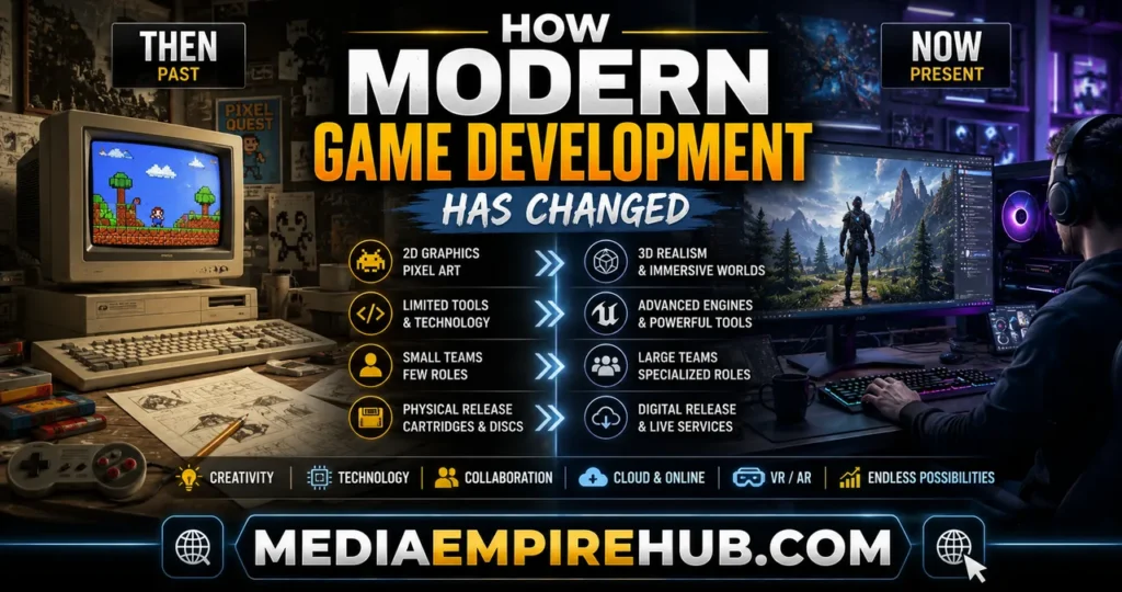 How Modern Game Development Has Changed