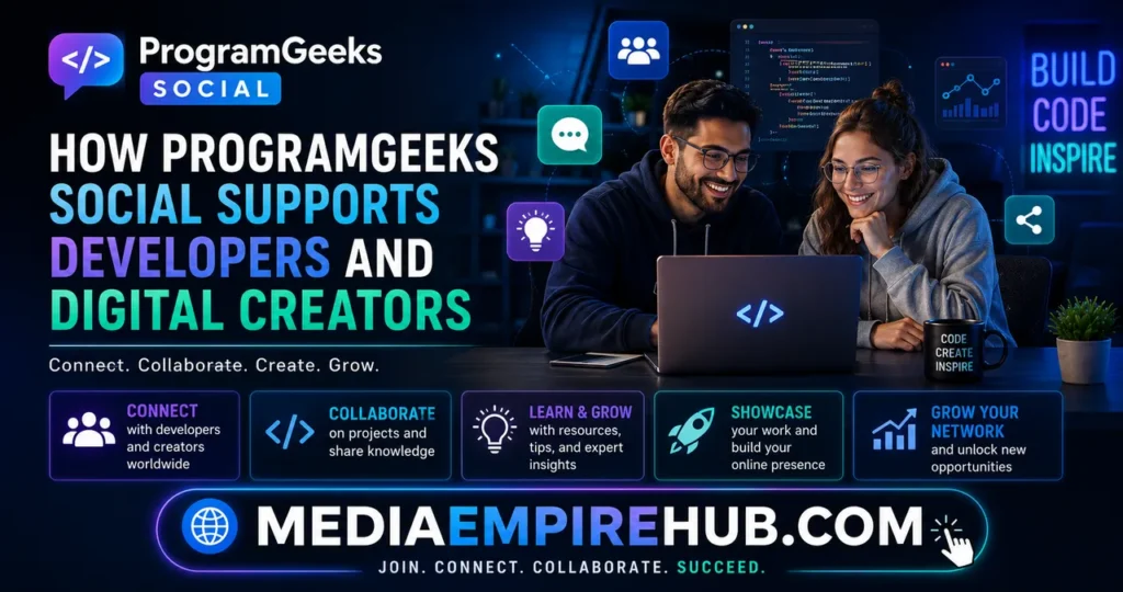 How ProgramGeeks Social Supports Developers and Digital Creators