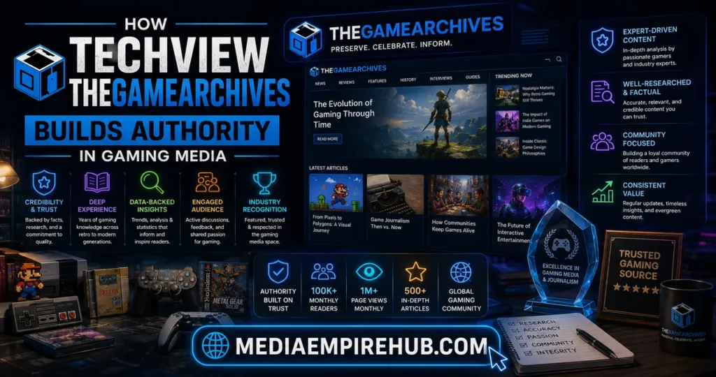 How Techview TheGameArchives Builds Authority in Gaming Media