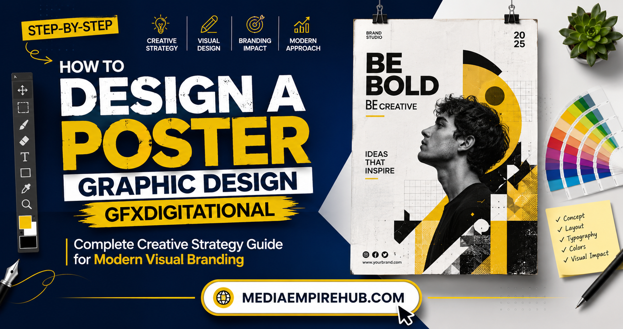 How to Design a Poster Graphic Design GFXDigitational