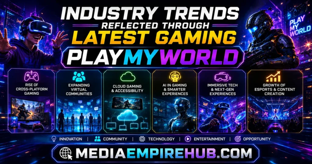 Industry Trends Reflected Through Latest Gaming PlayMyWorld