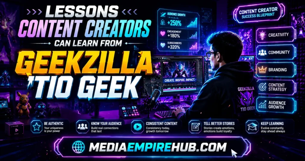 Lessons Content Creators Can Learn From Geekzilla Tio Geek