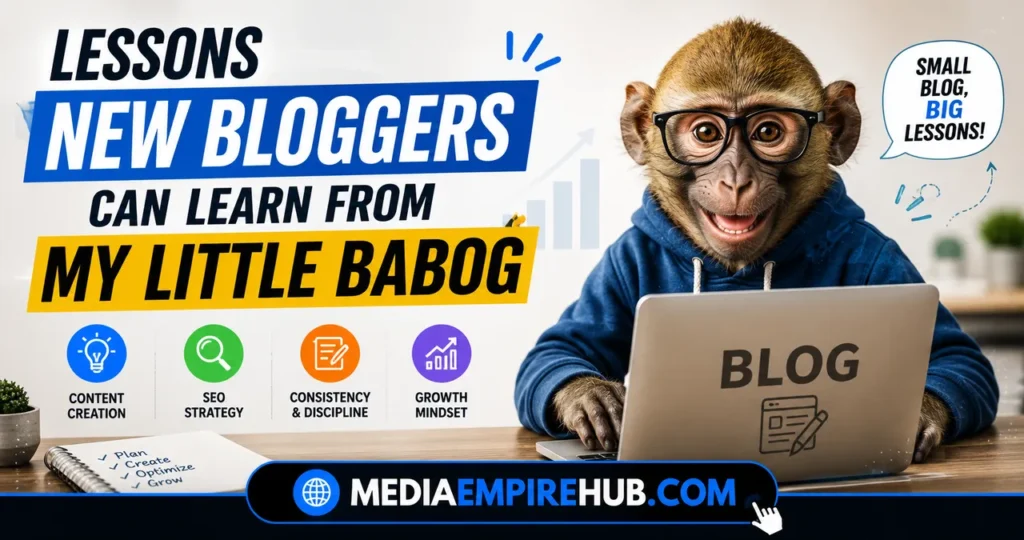 Lessons New Bloggers Can Learn From My Little Babog
