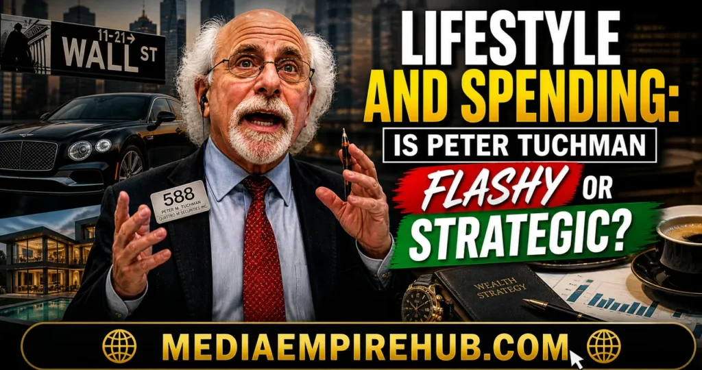 Lifestyle and Spending Is Peter Tuchman Flashy or Strategic