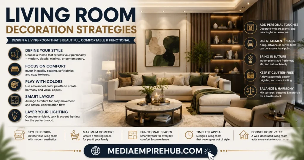 Living Room Decoration Strategies