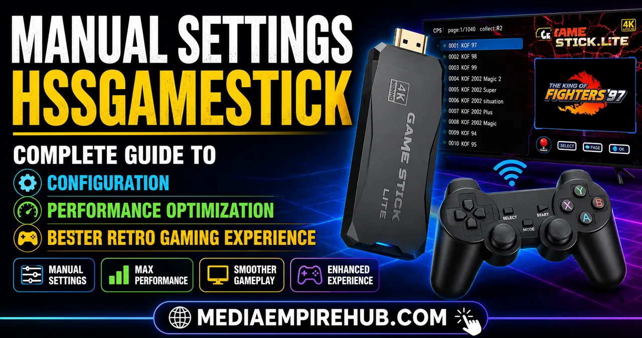 Manual Settings HSSGameStick