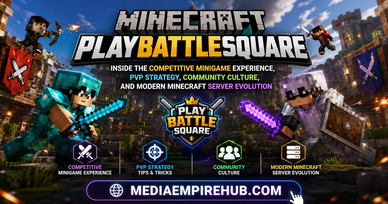 Minecraft PlayBattleSquare