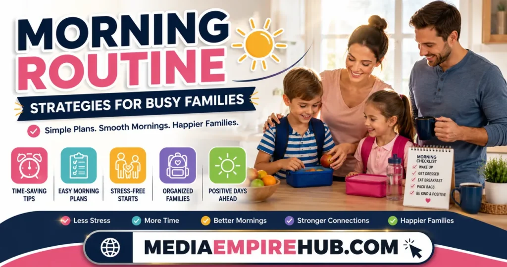 Morning Routine Strategies for Busy Families