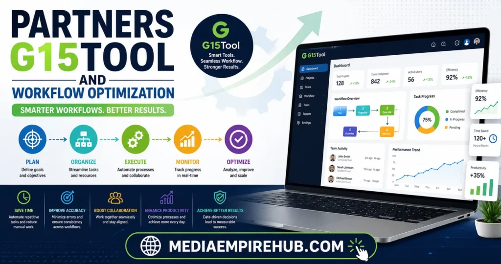 Partners G15Tool and Workflow Optimization