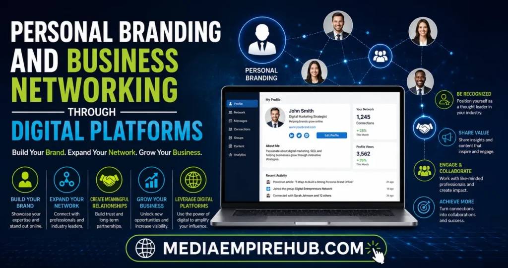 Personal Branding and Business Networking Through Digital Platforms