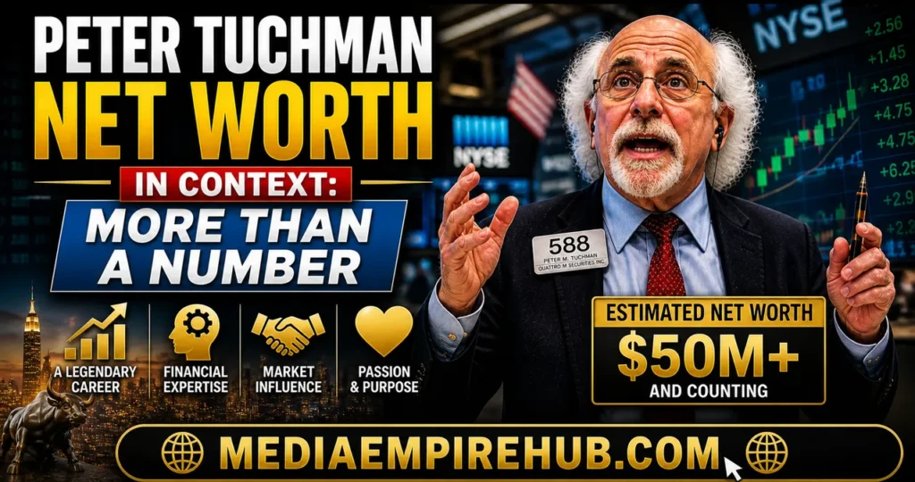 Peter Tuchman Net Worth in Context More Than a Number