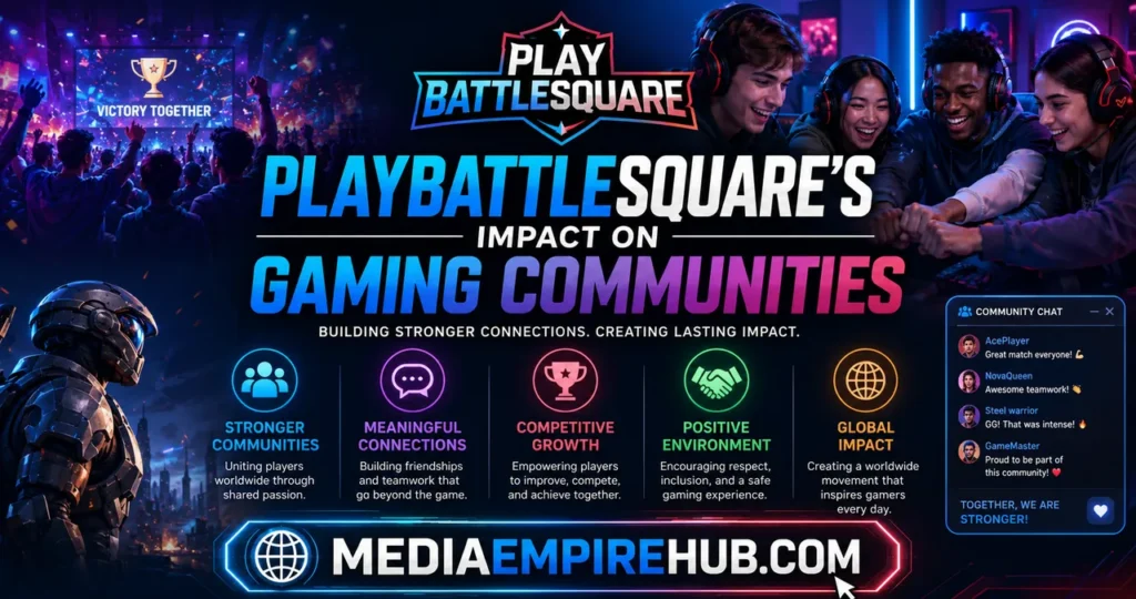 PlayBattleSquare’s Impact on Gaming Communities