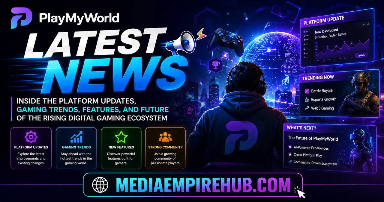 PlayMyWorld Latest News
