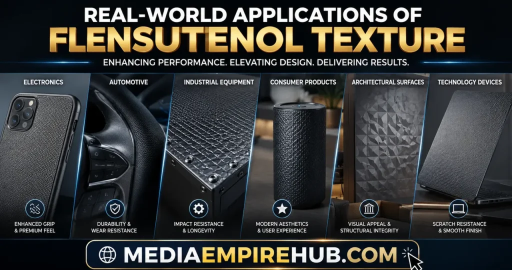 Real-World Applications of Flensutenol Texture