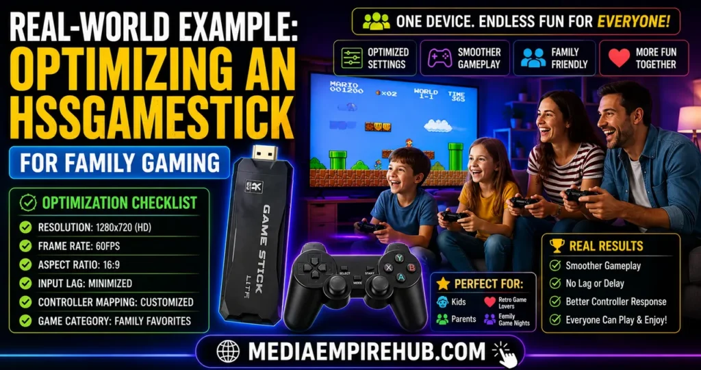 Real-World Example Optimizing an HSSGameStick for Family Gaming