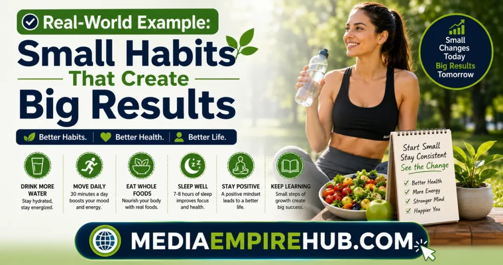 Real-World Example Small Habits That Create Big Results