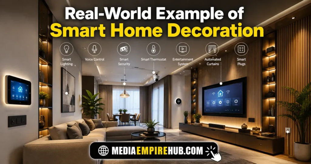 Real-World Example of Smart Home Decoration