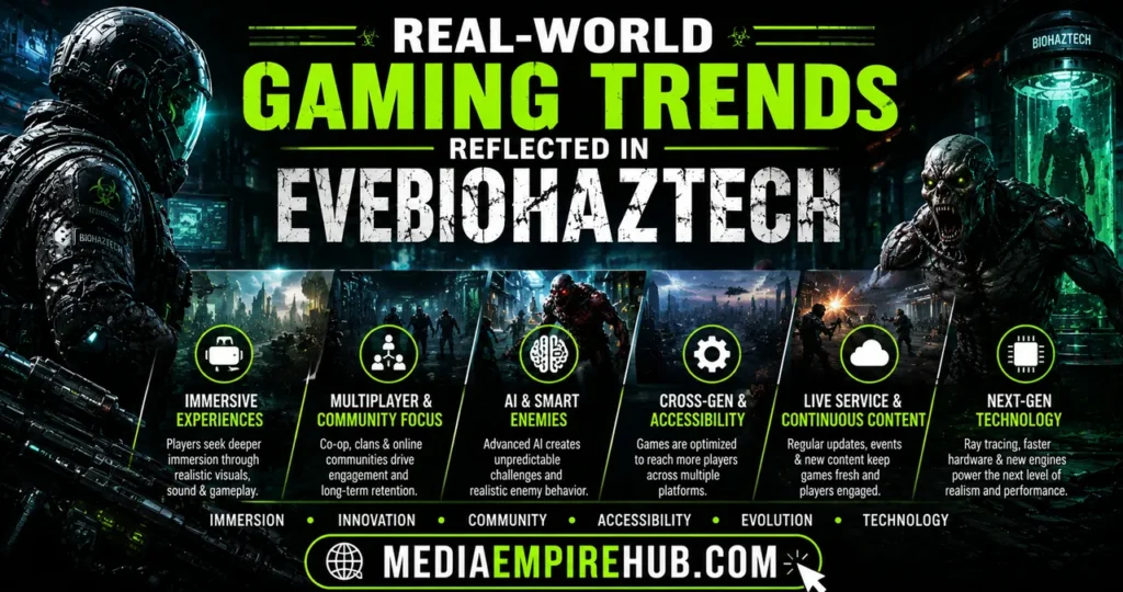 Real-World Gaming Trends Reflected in EveBioHazTech