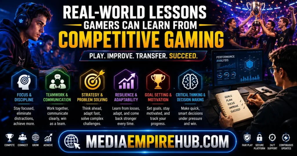 Real-World Lessons Gamers Can Learn From Competitive Gaming