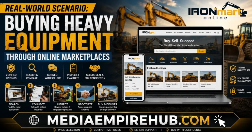 Real-World Scenario Buying Heavy Equipment Through Online Marketplaces